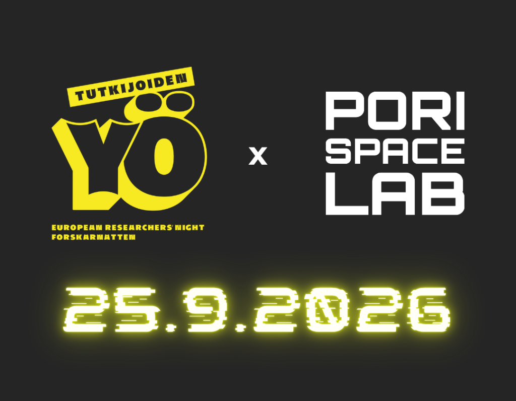 Tutkijoiden yö x Pori Space Lab 25.9.2026